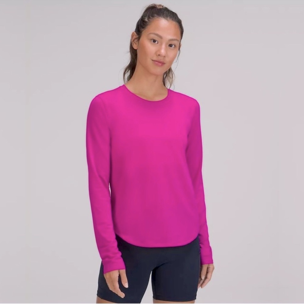 Lululemon High-Neck Running and Training Long Sleeve Shirt